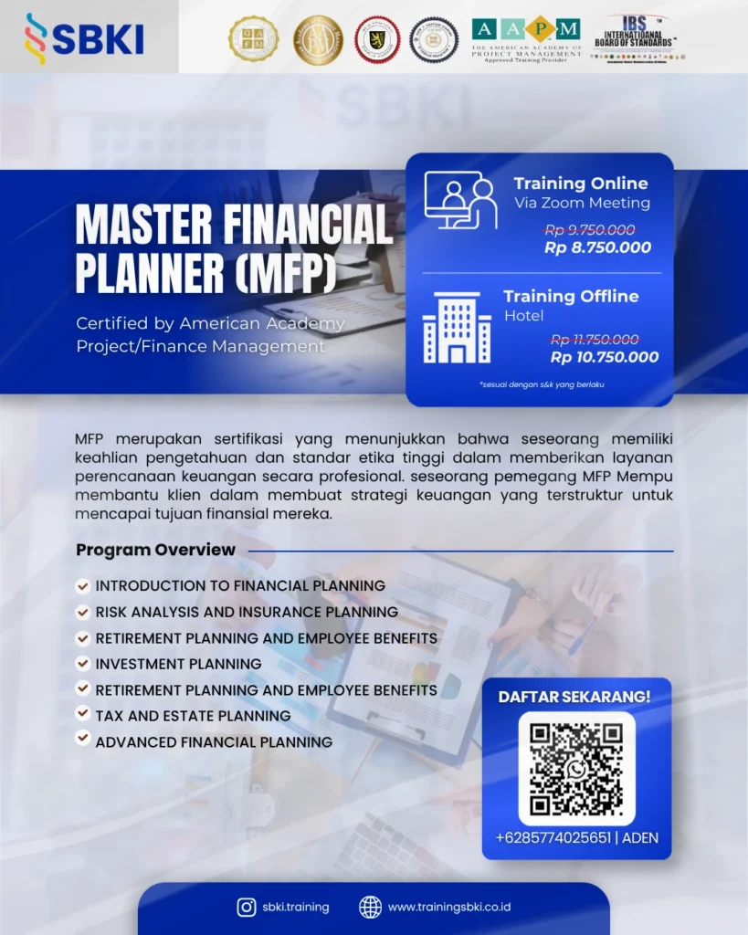 Sertifikasi Master Financial Planner MFP